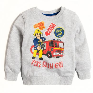 Bluza chłopięca, Strażak Sam, szary