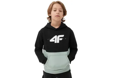 Bluza chłopięca z kapturem, mix, 4F