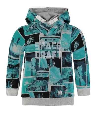 Bluza chłopięca z kapturem, mix, Spacecraft, Kanz