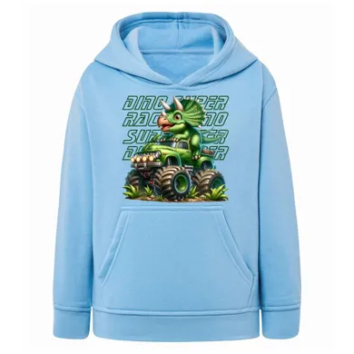 Bluza chłopięca z kapturem, niebieska, Tup Tup
