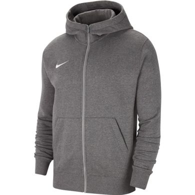 Bluza chłopięca z kapturem, rozpinana, szara, Nike