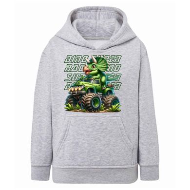 Bluza chłopięca z kapturem, szara, Tup Tup