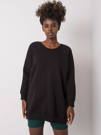 Bluza damska, czarna, Ex Moda