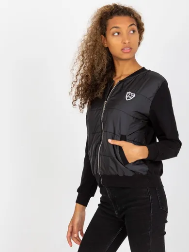 Bluza damska, czarna, Rue Paris