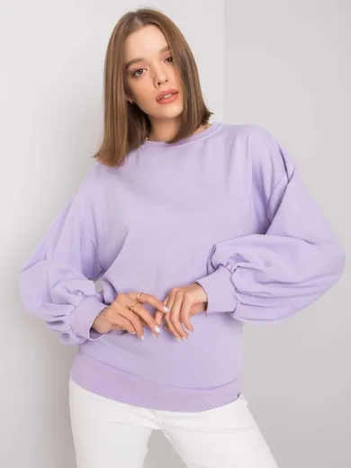 Bluza damska, fioletowa, Ex Moda