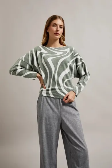 Bluza damska, khaki, Moodo