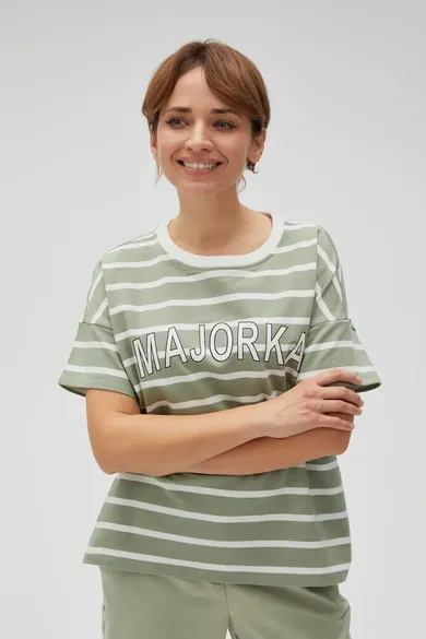 Bluza damska, khaki, Moodo