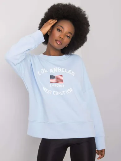 Bluza damska, niebieska, Rue Paris