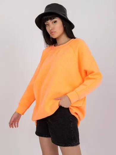 Bluza damska, pomarańczowa, Ex Moda