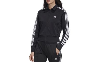 Bluza damska, rozpinana, czarna, Adidas Firebird Track Jacket