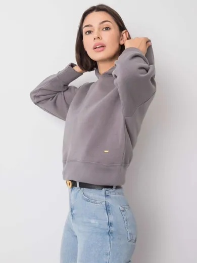 Bluza damska z kapturem, szara, Nie Znasz Mnie