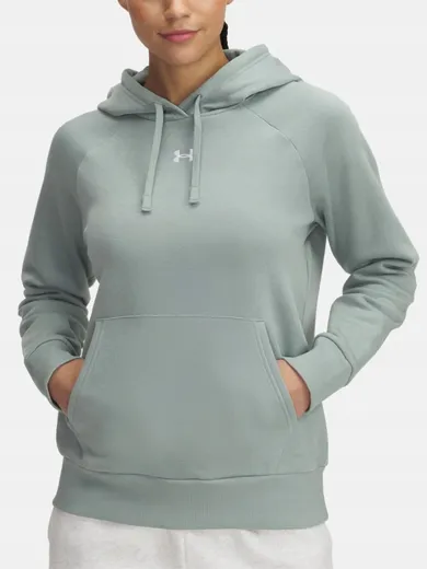Bluza damska z kapturem, zielona, Under Armour