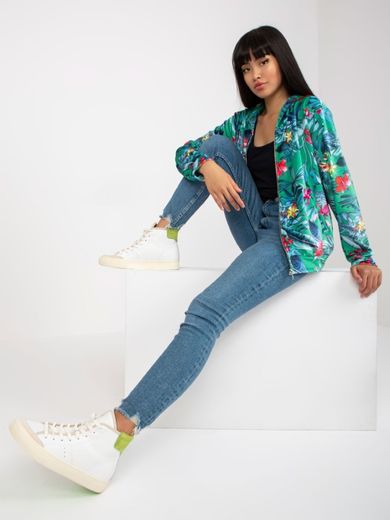Bluza damska, zielona, Rue Paris