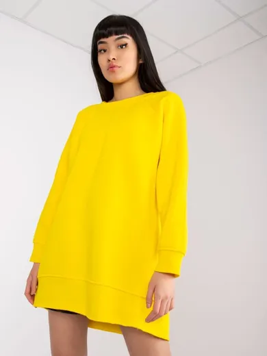 Bluza damska, żółta, Ex Moda