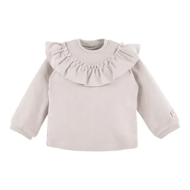 Bluza dziewczęca, beżowa, Eevi