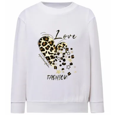 Bluza dziewczęca, biała, Tup Tup