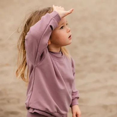 Bluza dziewczęca, fioletowa, Eevi