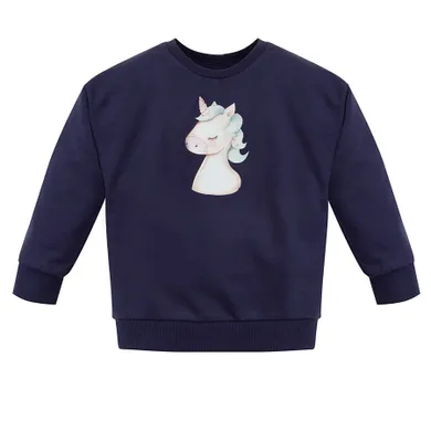 Bluza dziewczęca, granatowa, Pinokio