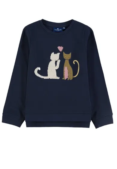 Bluza dziewczęca, granatowa, Tom Tailor