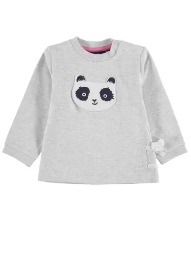 Bluza dziewczęca, jasnoszara, Tom Tailor