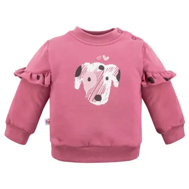 Bluza dziewczęca, różowa, Eevi