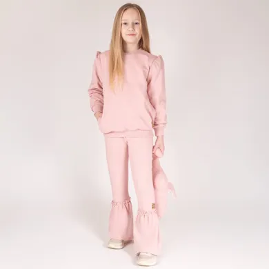 Bluza dziewczęca, różowa, Nicol