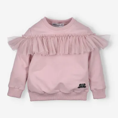 Bluza dziewczęca, różowa, Pandamello