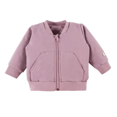 Bluza dziewczęca, rozpinana, fioletowa, Eevi