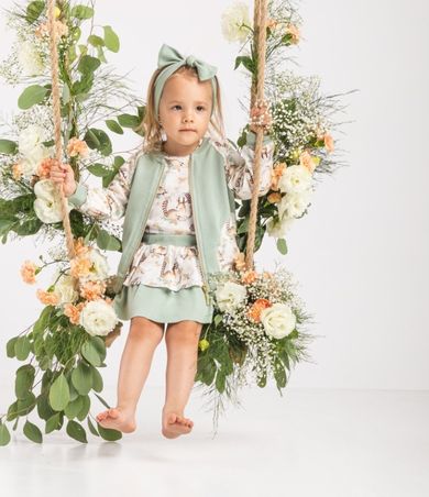 Bluza dziewczęca, rozpinana, mix, Nicol