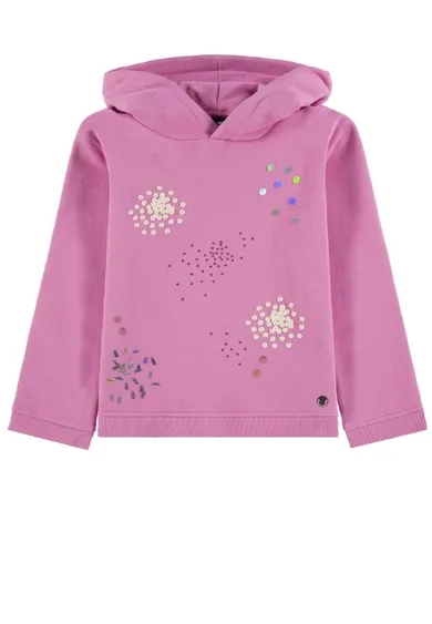 Bluza dziewczęca z kapturem, różowa, Tom Tailor