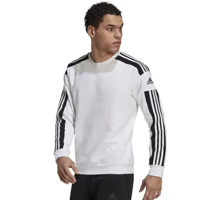 Bluza męska, biała, Adidas Squadra 21 Sweat Top