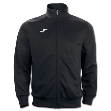 Bluza męska, rozpinana, czarna, Joma Combi