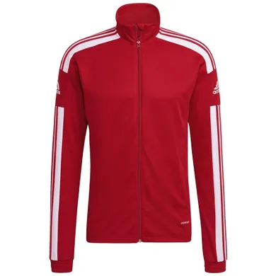 Bluza męska, rozpinana, czerwona, Adidas Squadra 21 Training Jacket