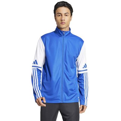 Bluza męska, rozpinana, niebieska, Adidas Squadra