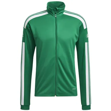 Bluza męska, rozpinana, zielona, Adidas Squadra 21 Training Jacket