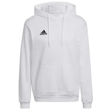 Bluza męska z kapturem, biała, Adidas Entrada 22 Hoody