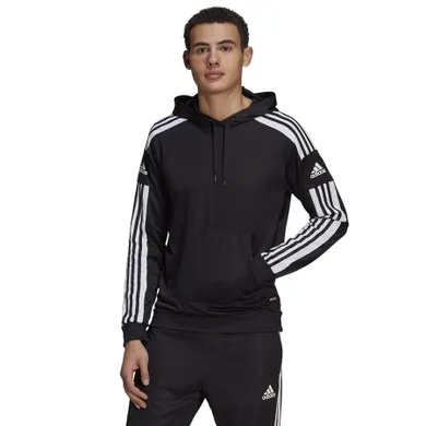 Bluza męska z kapturem, czarna, Adidas Squadra 21 Hoody