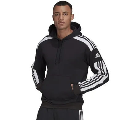 Bluza męska z kapturem, czarna, Adidas Squadra 21 Sweat Hoody