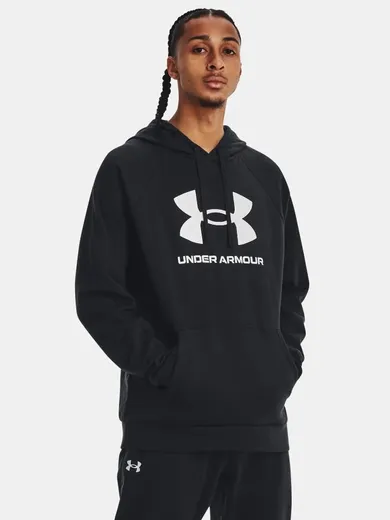 Bluza męska z kapturem, czarna, Under Armour