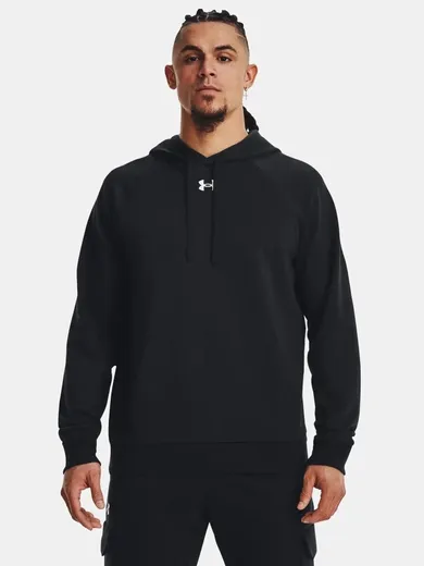 Bluza męska z kapturem, czarna, Under Armour