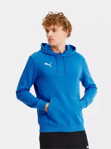 Bluza męska z kapturem, niebieska, Puma