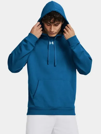 Bluza męska z kapturem, niebieska, Under Armour