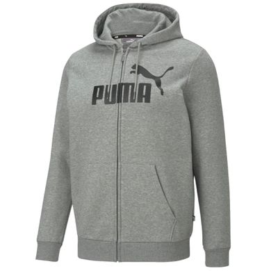 Bluza męska z kapturem, rozpinana, Puma Essentials Big Logo Full-Zip Hoodie