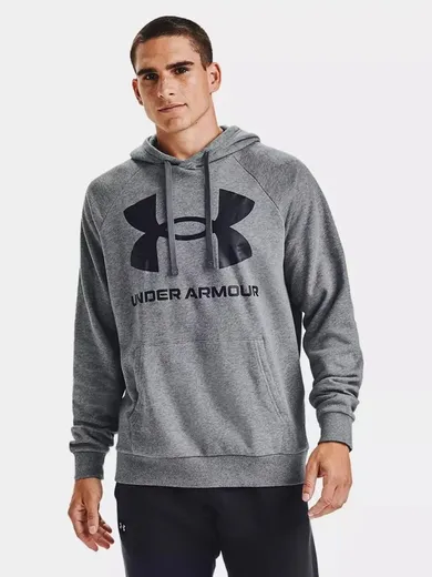 Bluza męska z kapturem, szara, Under Armour