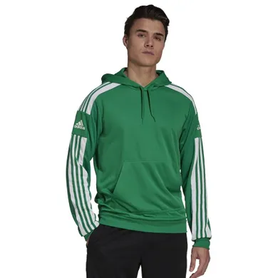 Bluza męska z kapturem, zielona, Adidas Squadra 21 Hoody