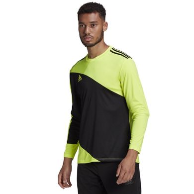 Bluza męska, żółta, Adidas Squadra 21 GK JSY