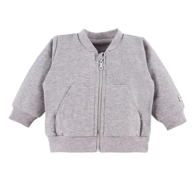 Bluza niemowlęca, rozpinana, szara, Eevi