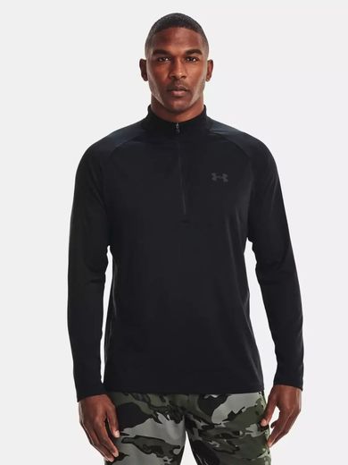 Bluza termoaktywna męska, czarna, Under Armour