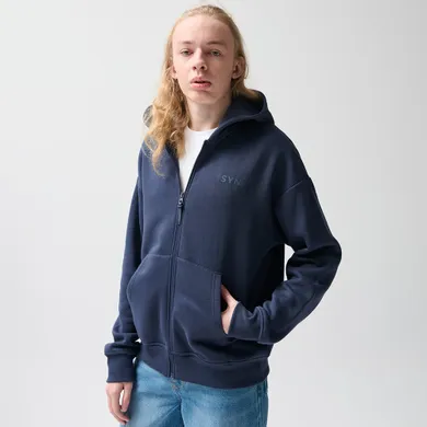 Bluza unisex oversize z kapturem i zapięciem NOWEAR