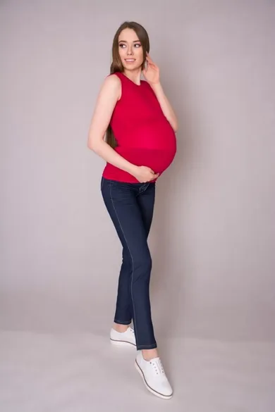 Bluzka damska bez rękawów, do karmienia, różowa, Miracle